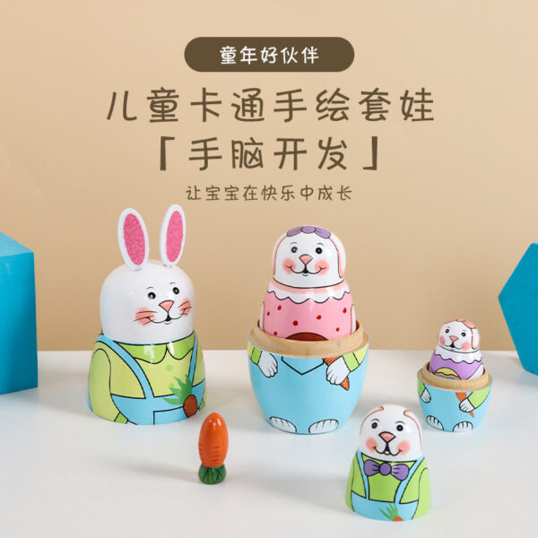 Wholesale Easter Wood Lotus Children's Toys