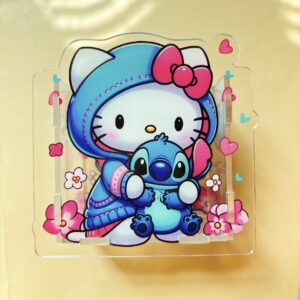 B190-hello kitty stitch pen holder