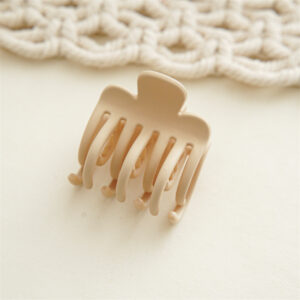 Beige horsetail clip