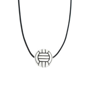 Volleyball Wax Rope Necklace