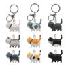 Wholesale Metal Cat Keychains