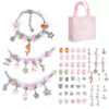 Wholesale diy Kids Bracelet Cartoon Pink Set