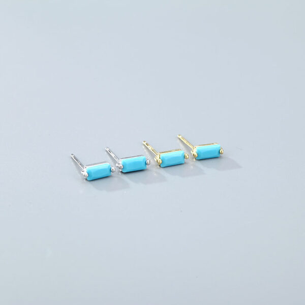 O1CN01gCv7J21eH3fcjcZnt_3782933845-0-cib Wholesale 925 Sterling Silver Square Multicolored Zircon Earrings