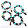 O1CN01gDuWu91bYW4sfX1uM_2216822363477-0-cib Wholesale Cartoon Animal Western Cowboy Silicone Tassel Bracelet Keychain