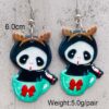 O1CN01gF5nxT2CFrcyBY3gQ_2207539588445-0-cib Wholesale Halloween Ghost Doll Acrylic Pendant Earrings