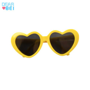 Yellow love sunglasses PJ-600-02