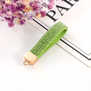 Style three green gemstone / 11cm