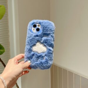 Clouds on blue background / iphone16 pro max