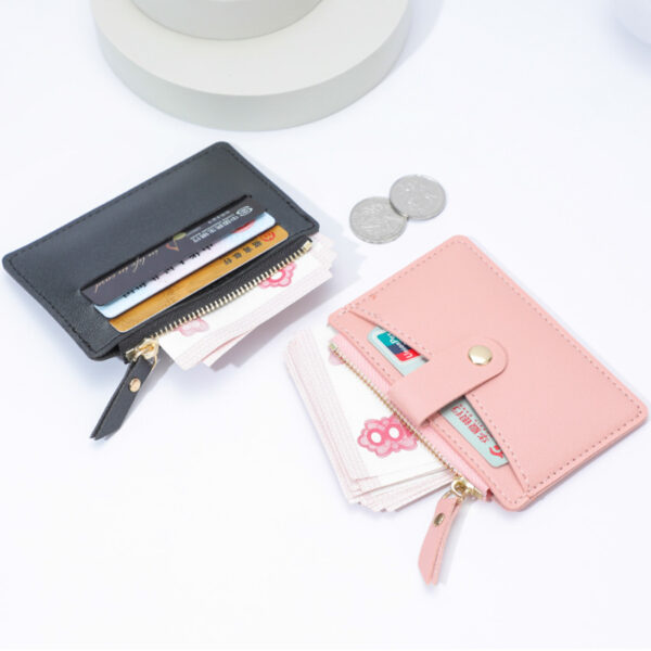 Wholesale PU Candy Color Card Holder Wallet