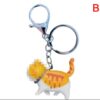 Wholesale Metal Cat Keychains