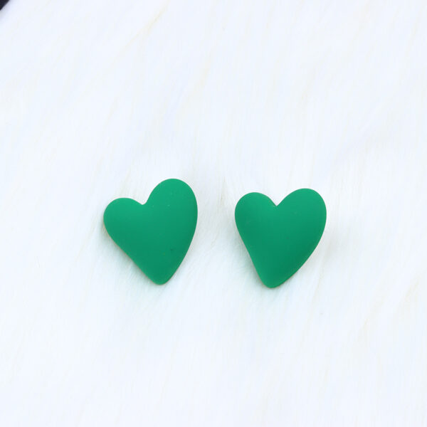 O1CN01gKyIVw1T3M17DNYtN_2677772326-0-cib Wholesale Valentine's Day 18 Colors Small Heart Valentine's Day Acrylic Earrings
