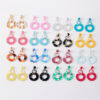 O1CN01gLdcfb24GlP1FTAB5__3880997364-0-cib Wholesale Jewelry Round Stitching Acrylic Earrings