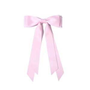 Polyester cotton double-layer ribbon duckbill clip 14 * 23cm14g light powder