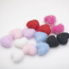 Wholesale Acrylic Rhinestones, Soft Granulated Sugar, Small Heart Beads