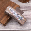 Wholesale Western Style Feather Leather Hairpin Shark Clip