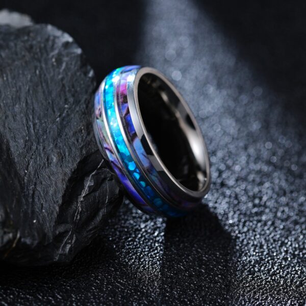 Wholesale Australian Baby Shell  Men's Carbide Rings