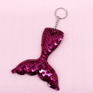 Rose Red 11 / Single ring buckle + sequined mermaid