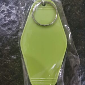 Yellow-green room card