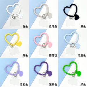 Heart-Shaped Silicone ring without accessories bare (color remarks)