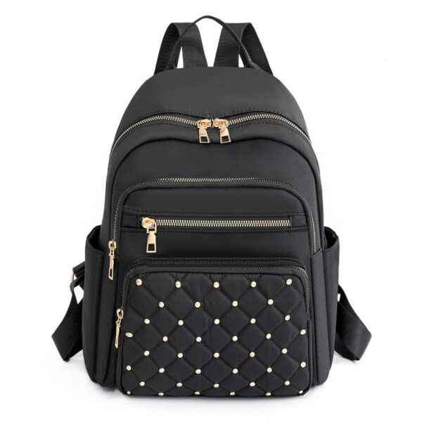 O1CN01gTmC8N1Hv9C2u9lHY__2213232560819-0-cib Wholesale Solid Color Diamond Car Stitching Rivets Oxford Cloth Backpack