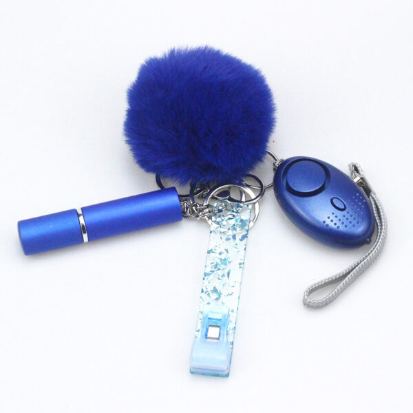 O1CN01gUsYJe1aHjp5SpyLG_2215681763305-0-cib Wholesale Plastic Hairball ATM Card Reader Empty Perfume Bottle Keychain Set