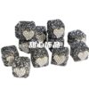 Wholesale Valentine's Day Black Square Acrylic Sugar Beads