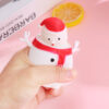 Wholesale Christmas Snowman Soft Rubber Squeeze Cup Decompression Toys