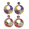 O1CN01gYH27H1MP9cVMQhRJ__2213147401426-0-cib Wholesale Ring Petal Wood Earrings