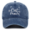 O1CN01gZNtlR1IIxp3TrZmM_4254640871-0-cib Wholesale of New CAT MOM Embroidered Vintage Washed Cotton Baseball Caps