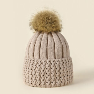 Wholesale Acrylic Wool Ball Wool Hat