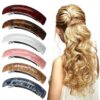 Wholesale Acrylic Spring Clip Half Ponytail Hair Clip