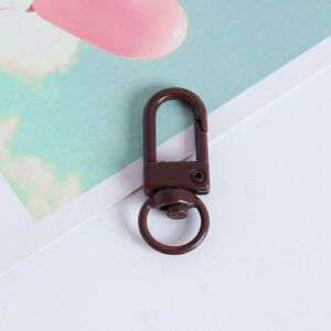 Deep coffee. / Small door buckle