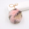 O1CN01gdaf4C1X3atr5Wxkn_2038122868-0-cib Wholesale Imitation Rabbit Fur Colorful Plush Ball Keychain