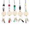 O1CN01geQZ4c2HAtGY388xv__2204163699111-0-cib Wholesale Silicone Beaded Wooden Sign Acrylic Lanyard Keychain