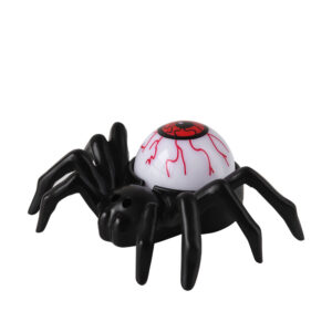 Spider lamp with red eyes