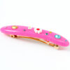 Wholesale Candy Color Resin Diamond Drop Oil Hair Clips
