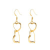 Wholesale of Medium To Long Length Love Alloy Earrings