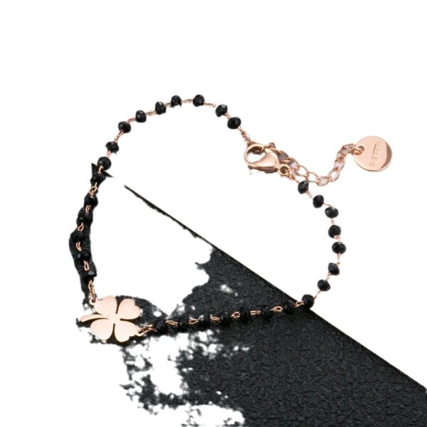 Wholesale Four Leaf Clover Bracelet Titanium Steel