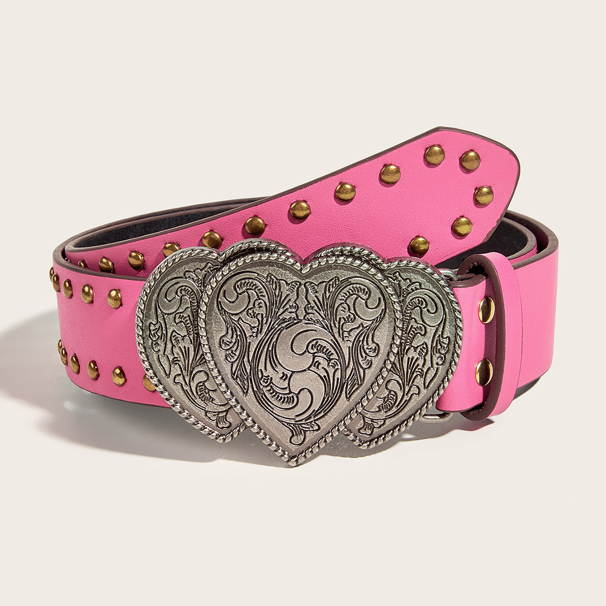 Wholesale Whole PU Valentine's Day Willow Nail Wide Belt