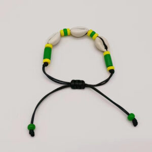 Green yellow black rope