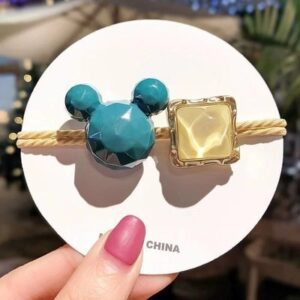 Yellow line iridescent mickey