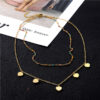 O1CN01gnIh7G2BhVo7Oy3f4_2207598918370-0-cib Wholesale Double Layer Heart Shape Stainless Steel Necklaces