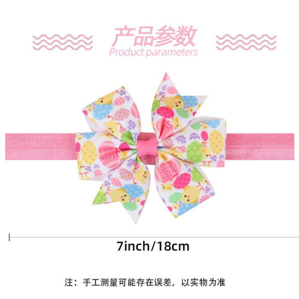 Wholesale Easter Bows Cloth Hair Scrunchies