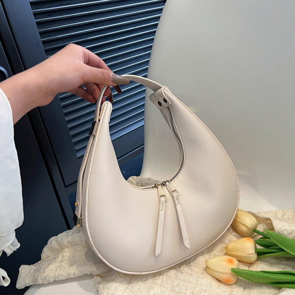 O1CN01gnpbj91nnQEBFUcN1_2209463295134-0-cib Wholesale Shoulder Bag Retro Crescent PU OLY-SD-GH001