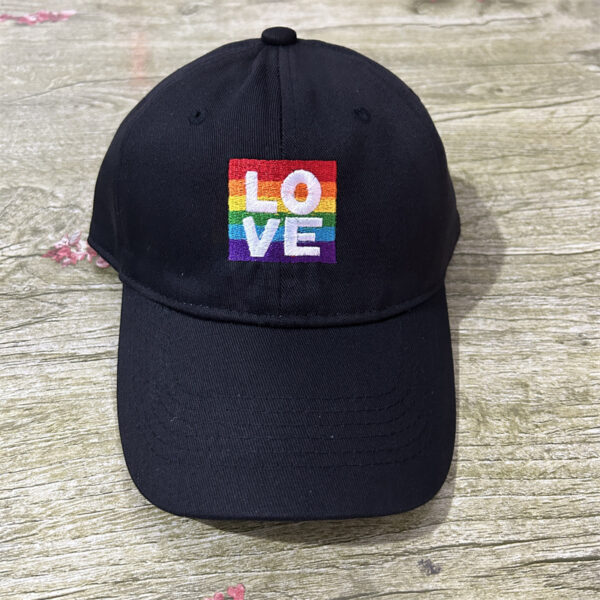 O1CN01go4cQH1IIxnMeBJB9_4254640871-0-cib Wholesale LOVE Letters Embroidered Cotton Plain Black Baseball Hat