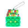 Wholesale Christmas Silicone Decompression Toy Keychain