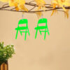 Wholesale Fashionable and Versatile Fun Creative Simple Acrylic Chair Earrings