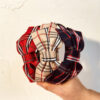 Wholesale Bow Tie Anti Slip Classic Plaid Wide Fabric Headband