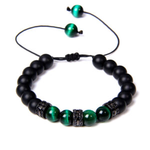 O1CN01grAtpm1KHhxtflmxm__2209982611139-0-cib Wholesale Natural Stone Tiger Eye Beads Matte Beads Micro Setting Spacer Woven Bracelet