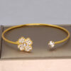 Wholesale Open Four-leaf Clover High-end Bracelet